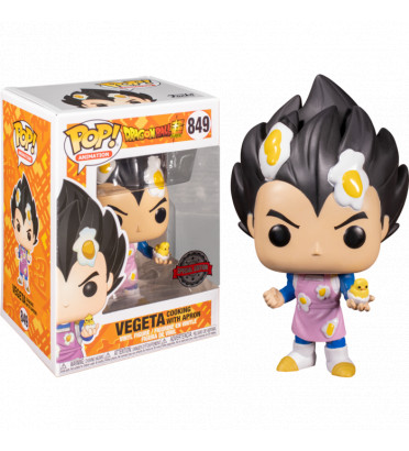 VEGETA COOKING WITH APRON / DRAGON BALL SUPER / FIGURINE FUNKO POP / EXCLUSIVE SPECIAL EDITION