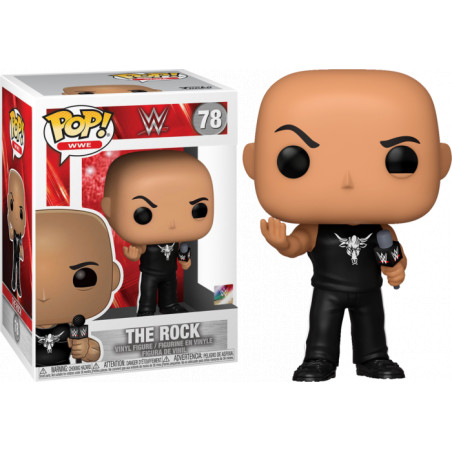 THE ROCK / WWE / FIGURINE FUNKO POP