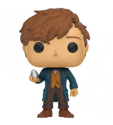 NEWT SCAMANDER WITH EGG / LES ANIMAUX FANTASTIQUES / FIGURINE FUNKO POP