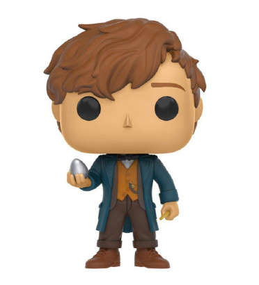 NEWT SCAMANDER WITH EGG / LES ANIMAUX FANTASTIQUES / FIGURINE FUNKO POP