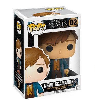 NEWT SCAMANDER WITH EGG / LES ANIMAUX FANTASTIQUES / FIGURINE FUNKO POP NEWT SCAMANDER WITH EGG / LES ANIMAUX FANTASTIQUES / FIGURINE FUNKO POP