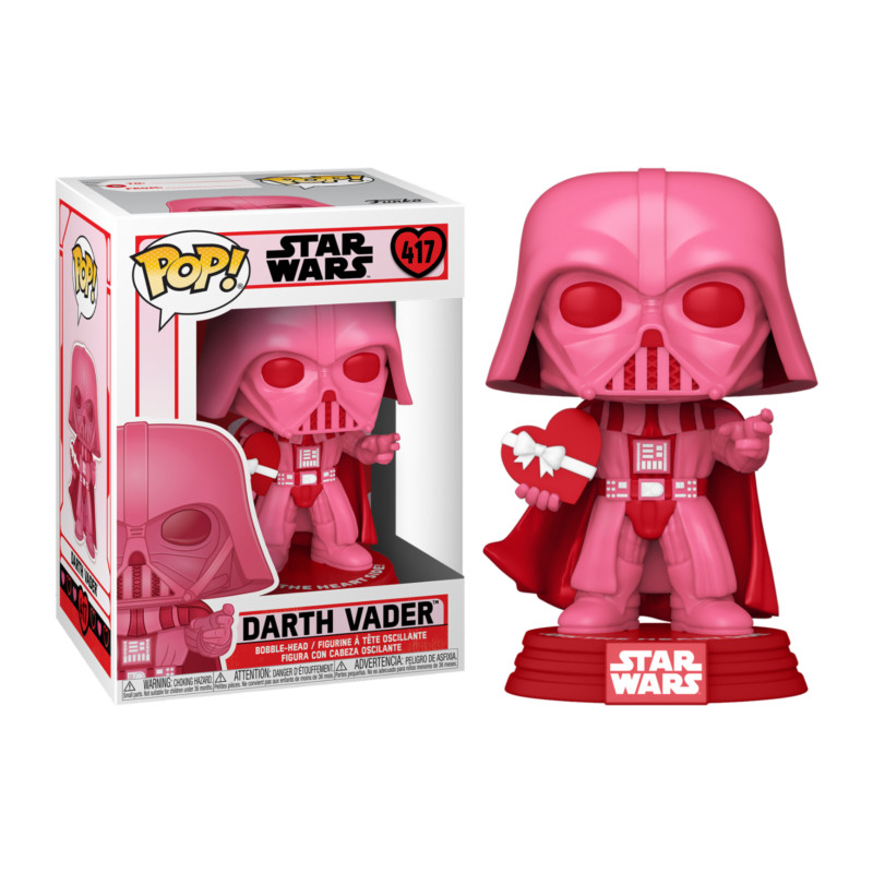 Figurine Dark Vador Saint Valentin / Star Wars / Funko Pop Movies 417