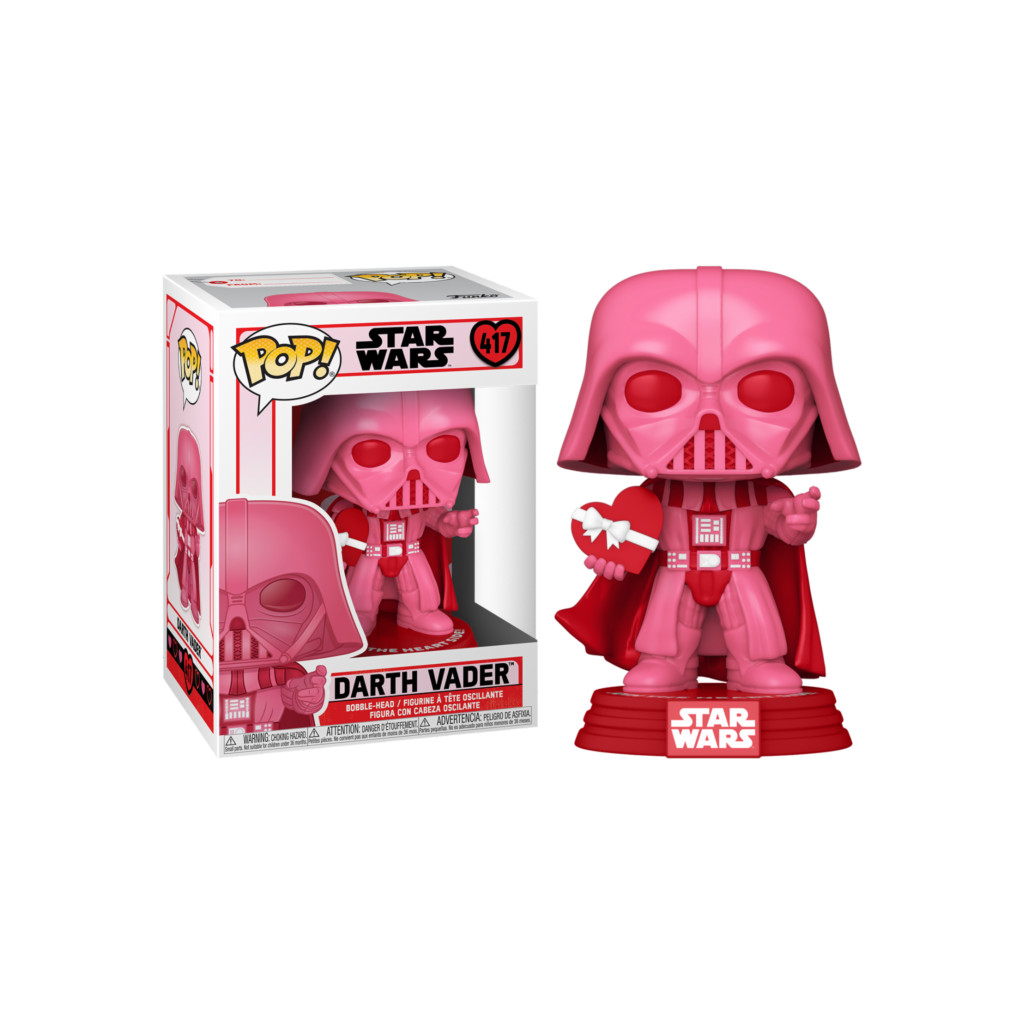 Figurine Dark Vador Saint Valentin / Star Wars / Funko Pop Movies 417