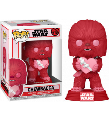 CHEWBACCA SAINT VALENTIN / STAR WARS / FIGURINE FUNKO POP