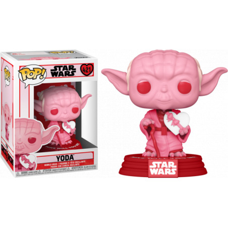 Figurine Yoda Saint Valentin / Star Wars / Funko Pop Movies 421