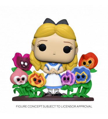 ALICE WITH FLOWERS / ALICE AU PAYS DES MERVEILLES / FIGURINE FUNKO POP