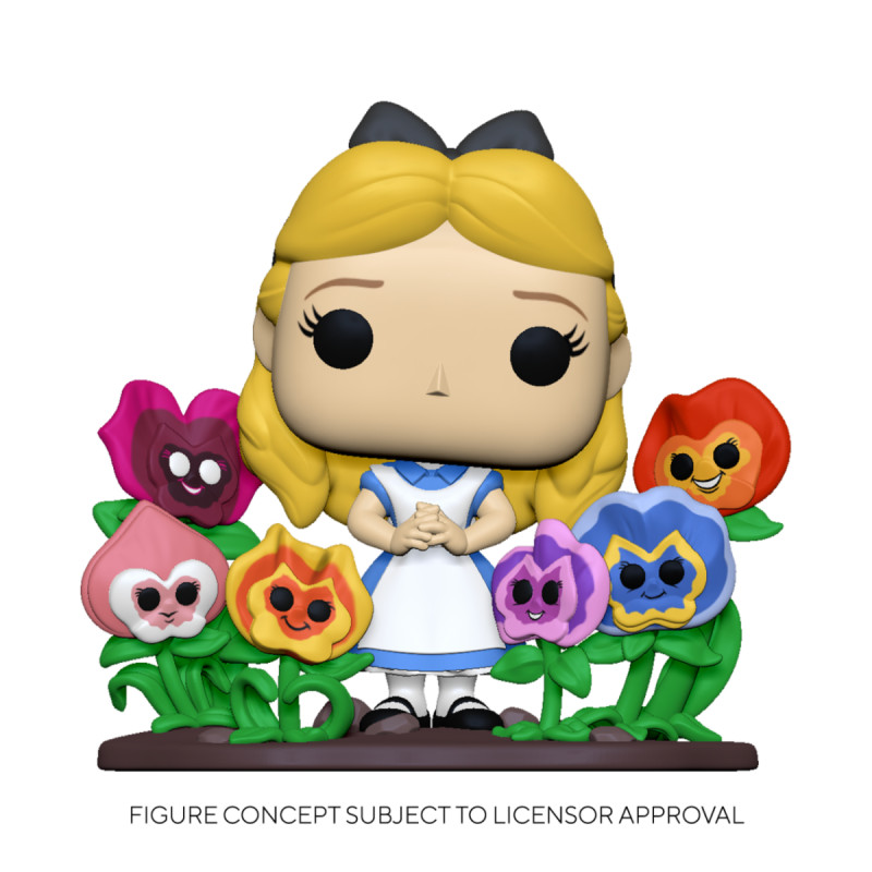 ALICE WITH FLOWERS / ALICE AU PAYS DES MERVEILLES / FIGURINE FUNKO POP