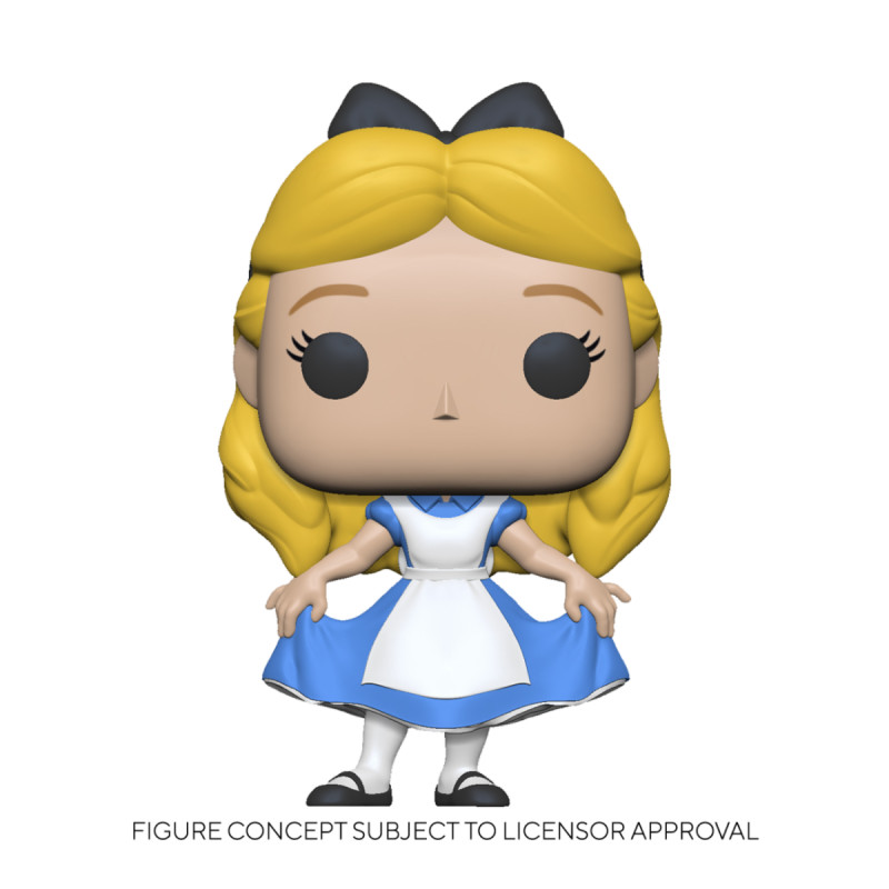 ALICE CURTSYING / ALICE AU PAYS DES MERVEILLES / FIGURINE FUNKO POP