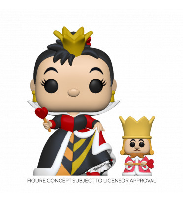 QUEEN WITH KING / ALICE AU PAYS DES MERVEILLES / FIGURINE FUNKO POP