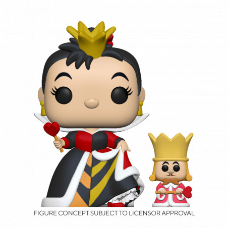 QUEEN WITH KING / ALICE AU PAYS DES MERVEILLES / FIGURINE FUNKO POP