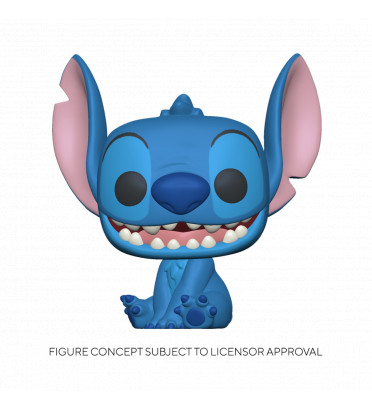 SMILING SEATED STITCH SUPER OVERSIZED / LILO ET STITCH / FIGURINE FUNKO POP