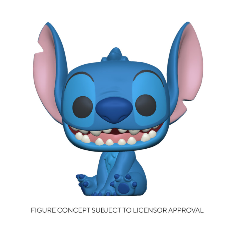 SMILING SEATED STITCH SUPER OVERSIZED / LILO ET STITCH / FIGURINE FUNKO POP