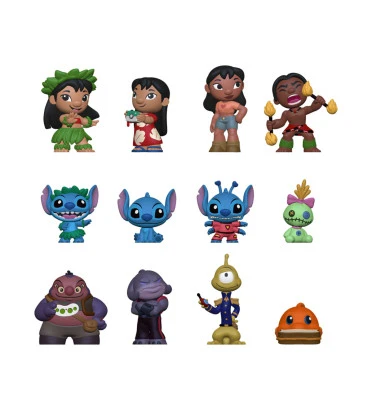 MYSTERY MINIS X 12 / LILO ET STITCH / FIGURINE FUNKO POP