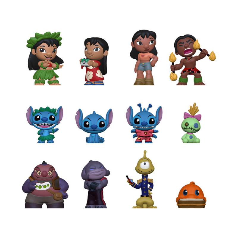 MYSTERY MINIS X 12 / LILO ET STITCH / FIGURINE FUNKO POP