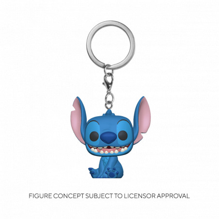 SMILING SEATED STITCH / LILO ET STITCH / FUNKO POCKET POP