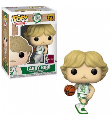 LARRY BIRD MAILLOT BLANC / BOSTON CELTICS / FIGURINE FUNKO POP