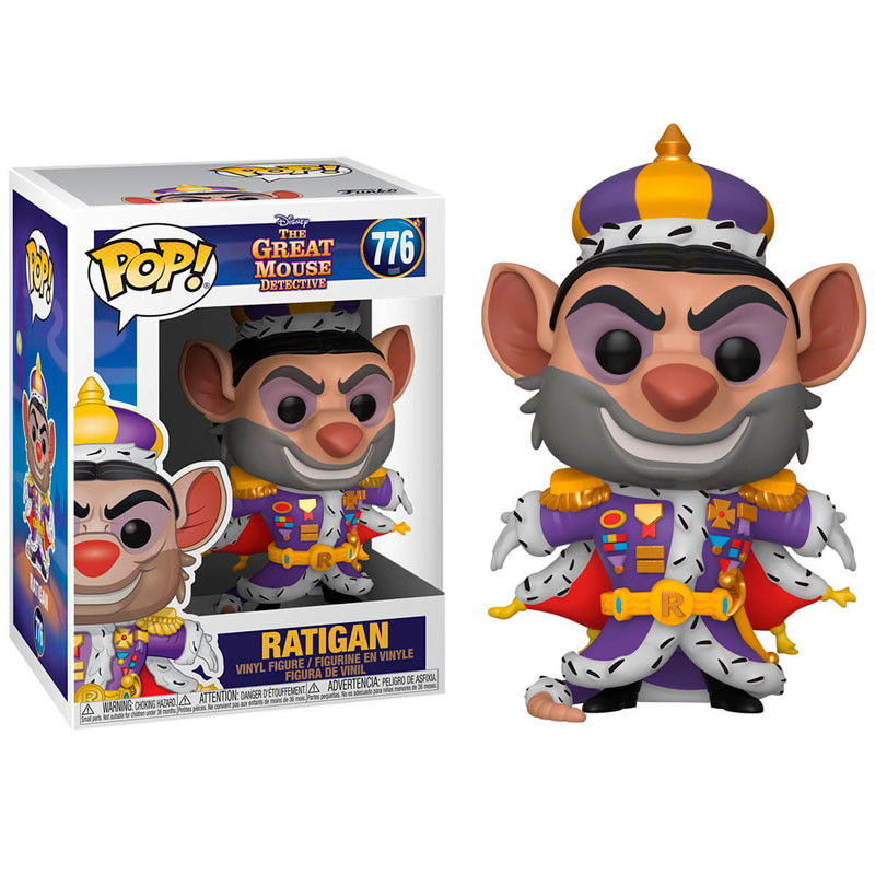 RATIGAN / BASIL DETECTIVE PRIVE / FIGURINE FUNKO POP