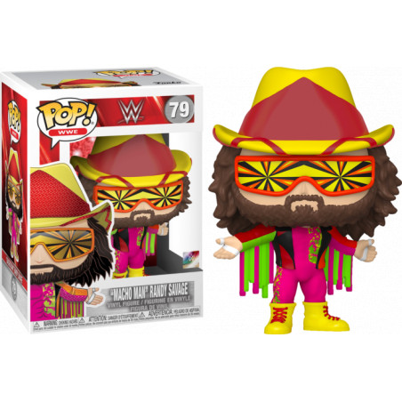 MACHO-MAN RANDY SAVAGE / WWE / FIGURINE FUNKO POP