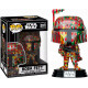 BOBA FETT FUTURA WITH POP PROTECTOR / STAR WARS / FIGURINE FUNKO POP