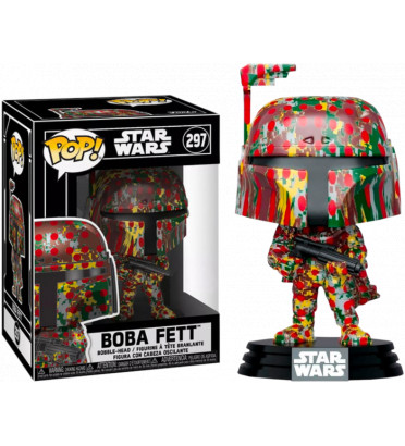 BOBA FETT FUTURA WITH POP PROTECTOR / STAR WARS / FIGURINE FUNKO POP