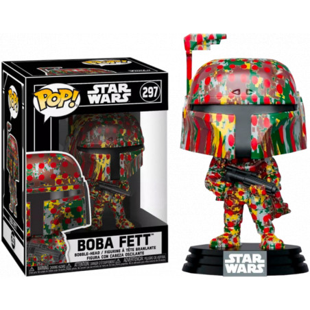 BOBA FETT FUTURA WITH POP PROTECTOR / STAR WARS / FIGURINE FUNKO POP