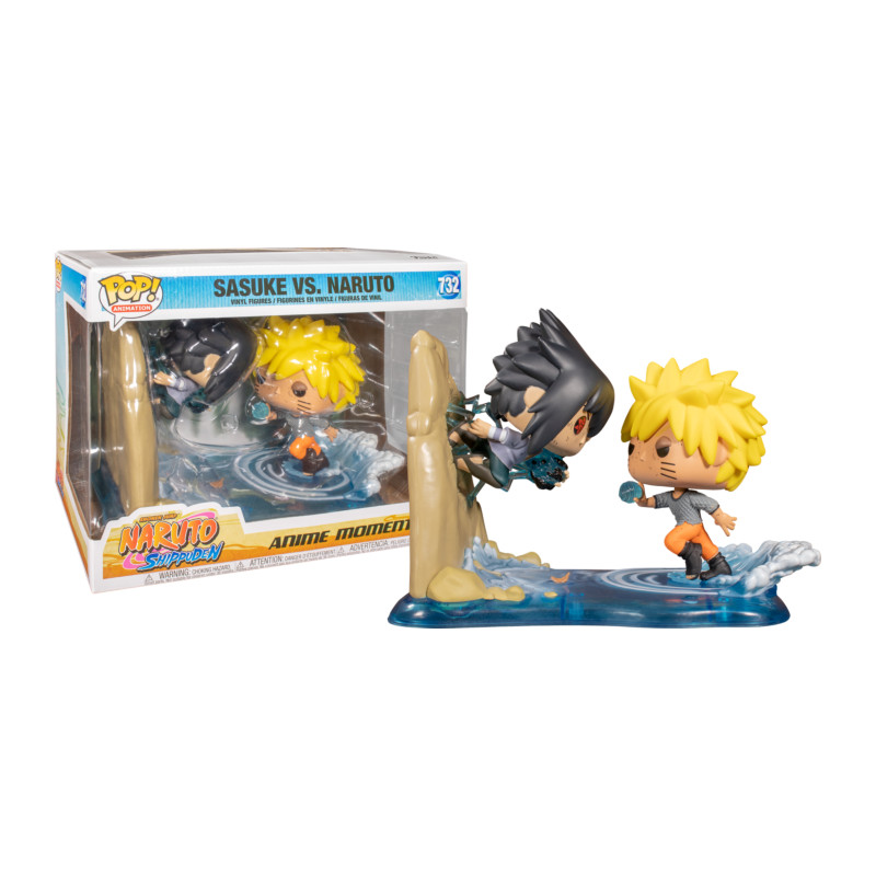 Figurine Sasuke Vs Naruto / Naruto Anime Moments / Funko Pop Animation 732