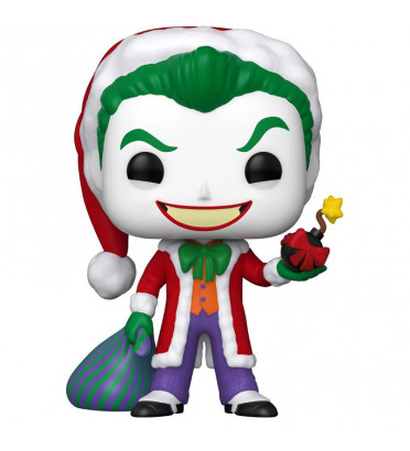 THE JOKER AS SANTA / SUPER HEROES / FIGURINE FUNKO POP