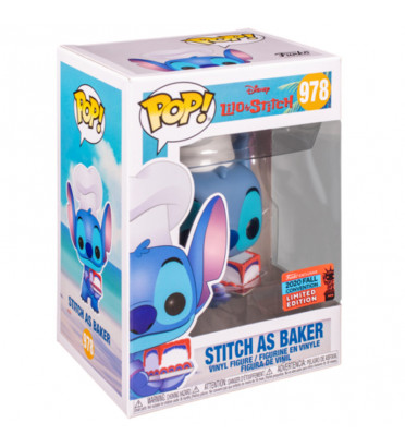 STITCH AS BAKER / LILO ET STITCH / FIGURINE FUNKO POP / EXCLUSIVE NYCC 2020