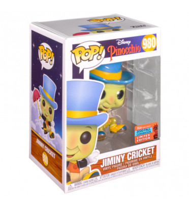 JIMINI CRICKET / PINOCCHIO / FIGURINE FUNKO POP / EXCLUSIVE NYCC 2020