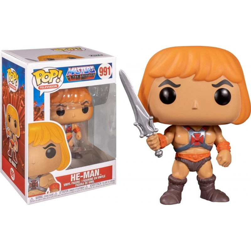 HE-MAN AVEC EPEE / LES MAITRES DE LUNIVERS / FIGURINE FUNKO POP