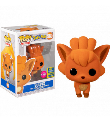 VULPIX FLOCKED / POKEMON / FIGURINE FUNKO POP / EXCLUSIVE SDCC 2020