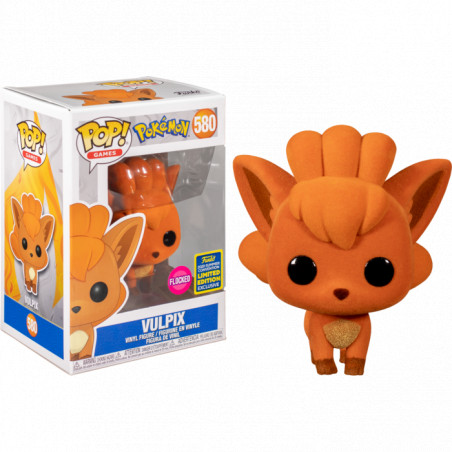 VULPIX FLOCKED / POKEMON / FIGURINE FUNKO POP / EXCLUSIVE SDCC 2020