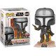 THE MANDALORIAN WITH JET PACK / STAR WARS THE MANDALORIAN / FIGURINE FUNKO POP / EXCLUSIVE SPECIAL EDITION