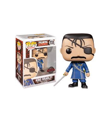 KING BRADLEY / FULLMETAL ALCHEMIST / FIGURINE FUNKO POP / EXCLUSIVE SPECIAL EDITION