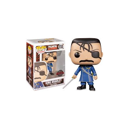 KING BRADLEY / FULLMETAL ALCHEMIST / FIGURINE FUNKO POP / EXCLUSIVE SPECIAL EDITION