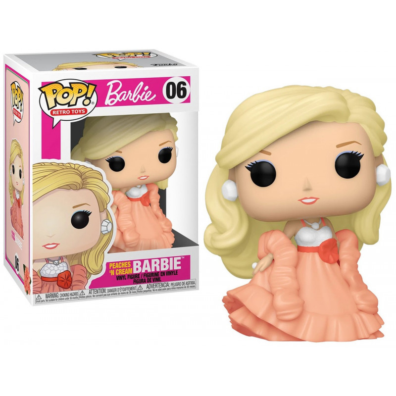 PEACHES N CREAM BARBIE / BARBIE / FIGURINE FUNKO POP