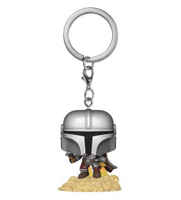 THE MANDALORIAN WITH GUN / STAR WARS THE MANDALORIAN / FUNKO POCKET POP