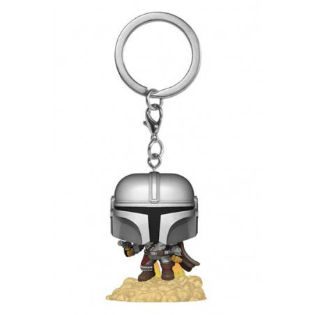 THE MANDALORIAN WITH GUN / STAR WARS THE MANDALORIAN / FUNKO POCKET POP