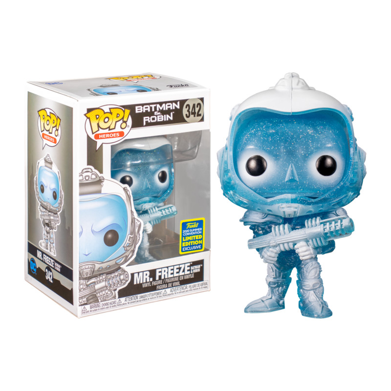 MR FREEZE TRANSLUCENT / BATMAN ET ROBIN / FIGURINE FUNKO POP / EXCLUSIVE SDCC 2020