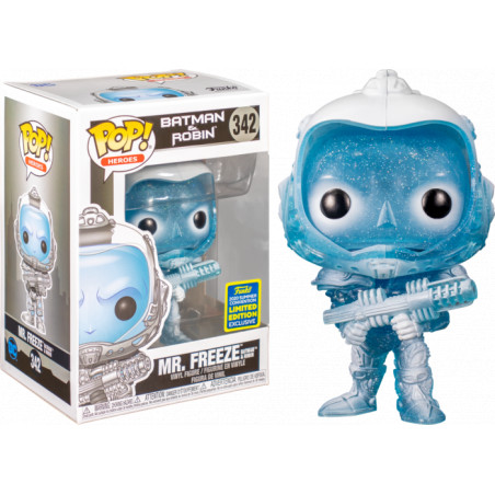 MR FREEZE TRANSLUCENT / BATMAN ET ROBIN / FIGURINE FUNKO POP / EXCLUSIVE SDCC 2020