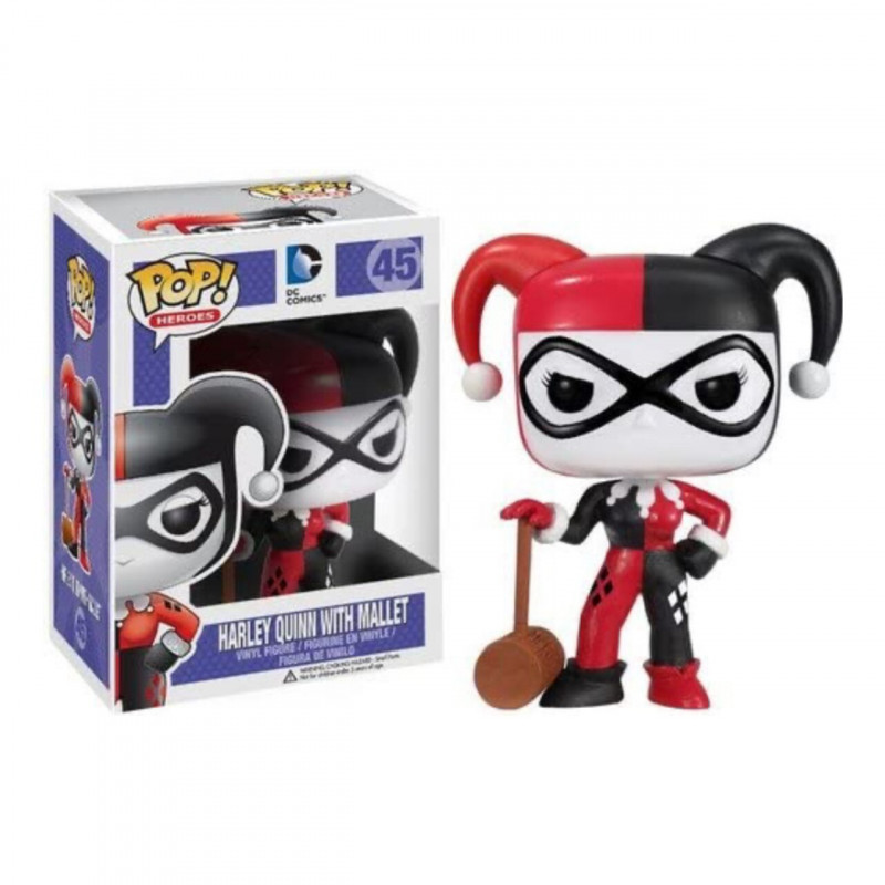 HARLEY QUINN WITH MALLET / DC COMICS / FIGURINE FUNKO POP