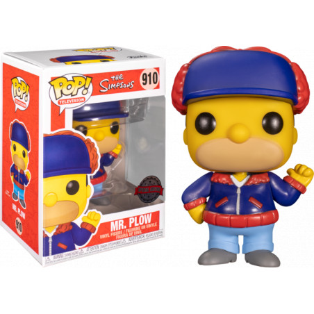 MR PLOW / LES SIMPSONS / FIGURINE FUNKO POP / EXCLUSIVE SPECIAL EDITION