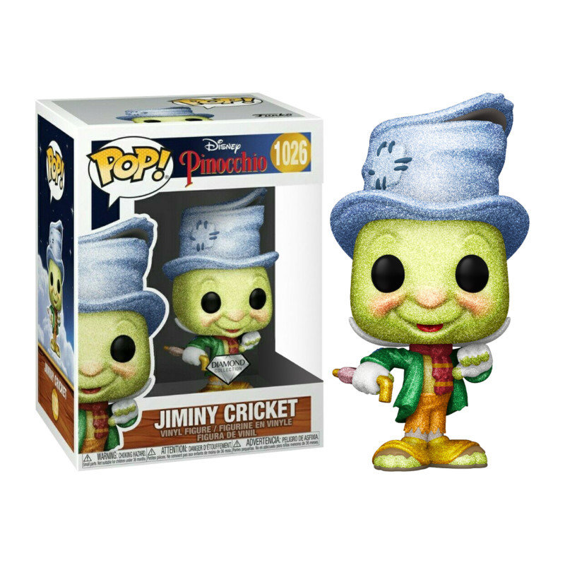 STREET JIMINI CRICKET / PINOCCHIO / FIGURINE FUNKO POP / EXCLUSIVE SPECIAL EDITION / DIAMOND