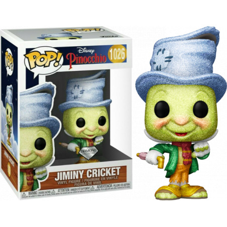 STREET JIMINI CRICKET / PINOCCHIO / FIGURINE FUNKO POP / EXCLUSIVE SPECIAL EDITION / DIAMOND