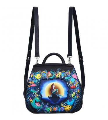 SAC A DOS CONVERTIBLE UNDER THE SEA MOONLIGHT / ARIEL / LOUNGEFLY