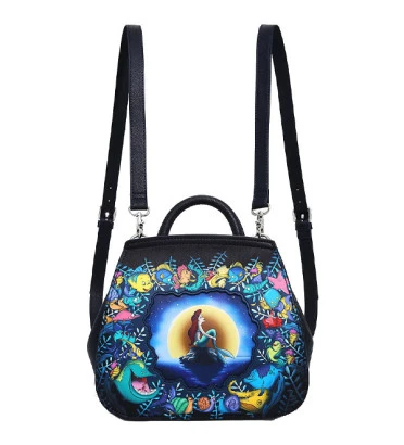 SAC A DOS CONVERTIBLE UNDER THE SEA MOONLIGHT / ARIEL / LOUNGEFLY