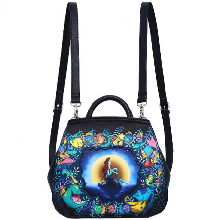 SAC A DOS CONVERTIBLE UNDER THE SEA MOONLIGHT / ARIEL / LOUNGEFLY