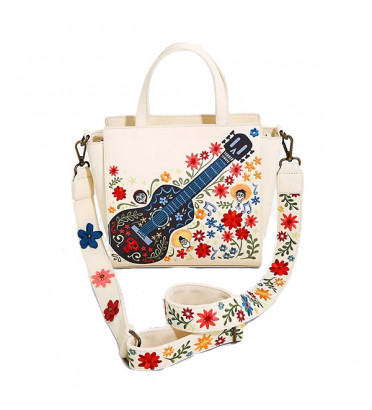 SAC A MAIN GUITARE BRODERIE / COCO / LOUNGEFLY