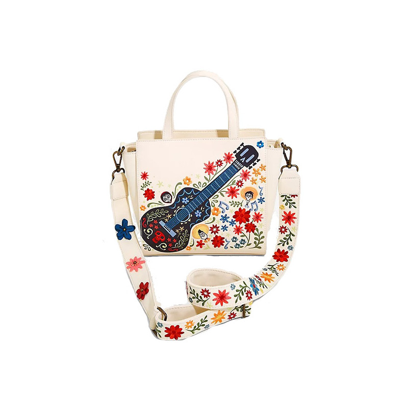 SAC A MAIN GUITARE BRODERIE / COCO / LOUNGEFLY