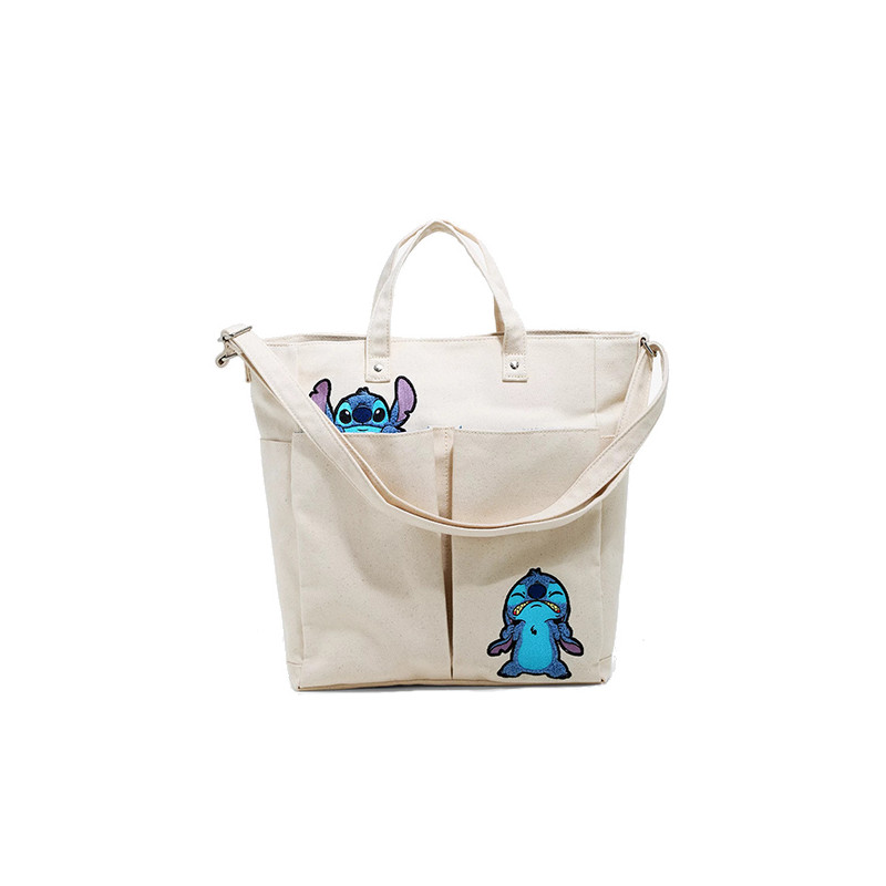 TOTE BAG TISSU STITCH / LILO ET STITCH / LOUNGEFLY